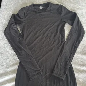 SKIMS Fits Everybody crew Neck long sleeve Dress, BLACK, SMALL, $88 thumbnail 5