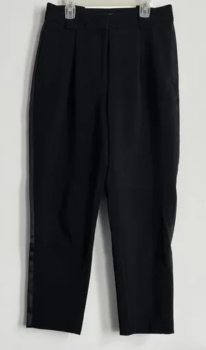 H&M Women's Classic Black Trousers Size 6 thumbnail 1