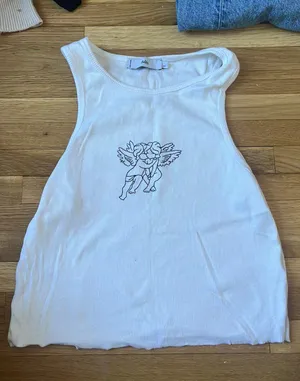 Adika Cherub Embroidery Tank Top thumbnail 1