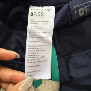 Figs FIONx Zamora Jogger Scrub Pants 6-Pocket Yoga Waistband Professional Sz S thumbnail 6