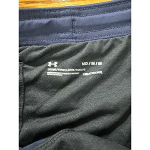 Under Armour Heat Gear Loose‎ Shorts Women’s Size Med Blue Running Sporty Active thumbnail 7