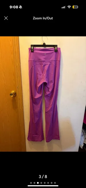 (6) lululemon flare leggings  thumbnail 3