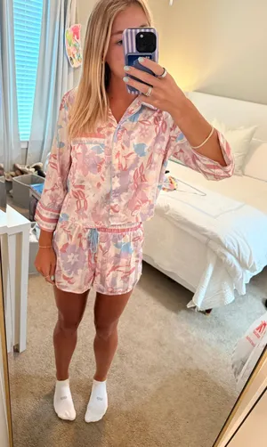 Free People Silk Pajamas thumbnail 1