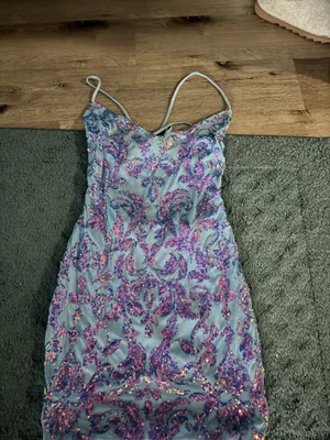 Sequined mini dress windsor thumbnail 1