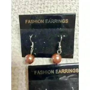 Lot of 6 pair costume pierced‎ earrings thumbnail 5