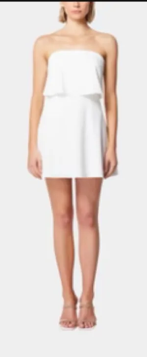 Elliott The Ruby‎ Strapless Dress Ivory Small $169 thumbnail 1