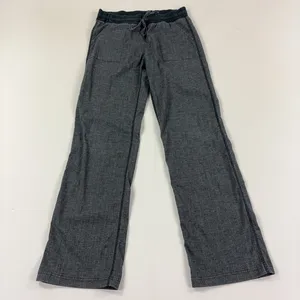 PrAna Pants Womens Small Gray Breathe Drawstring Waist Wide Leg Travel Chino thumbnail 1