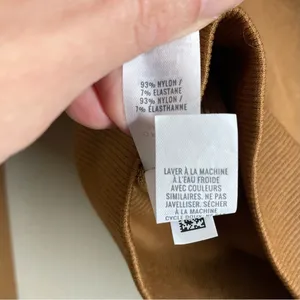 Aerie OFFLINE Cropped Long Sleeve Athletic Top Brown M thumbnail 11