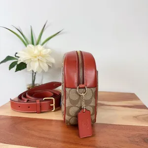 NWT Coach X Peanuts Jamie Camera Bag In Signature Canvas‎ With Patches thumbnail 5