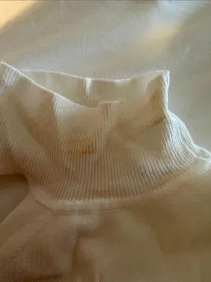 superdown Ribbed Mock Neck Tank - White thumbnail 4