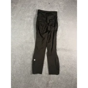 Lululemon Base Pace High-Rise Crop 23" Dark Olive 2 thumbnail 4