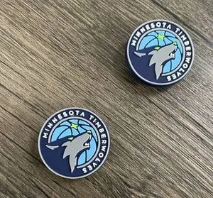 Minnesota Timberwolves Basketball Team Charm For Shoe Charms - 2 Pieces thumbnail 2