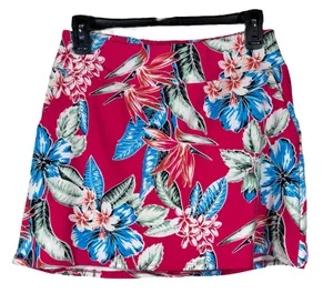 Tommy Bahama Golf Small Mini Skort Floral Stretch Pockets Quick-Dry Wicking UPF thumbnail 1