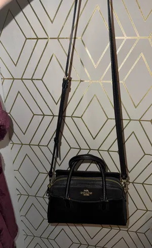 Coach Purse Black Leather thumbnail 5