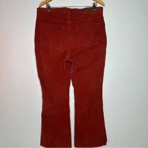 Madewell Cali Demi-Boot Jeans in Corduroy: Button-Front Edition Size 32 thumbnail 9