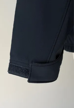 Corporate Custom Navy Softshell Jacket Blue Size L thumbnail 3