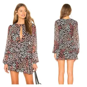 Lovers + Friends Carter Floral Mini Dress Women's Size M‎ Garden Party thumbnail 2