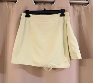 Forever 21 Pale Green Skort with Side Pleat thumbnail 1
