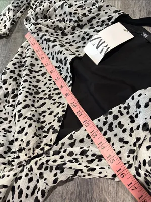 ZARA NWT ANIMAL PRINT DRESS‎  thumbnail 16
