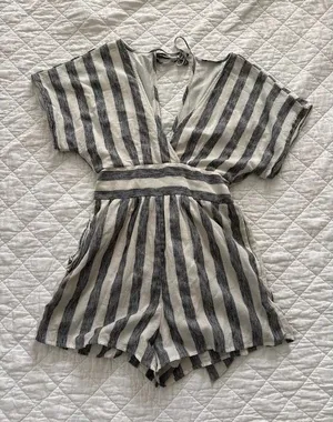 Boho American Eagle flattering romper thumbnail 1