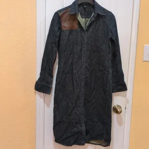 Ralph Lauren Jean Co. XS cotton denim dress. . thumbnail 2