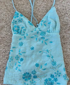 shein sequin top thumbnail 1