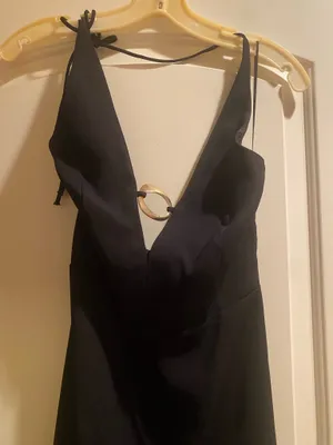 Zara MIDI DRESS WITH GOLD APPLIQUÉ thumbnail 8