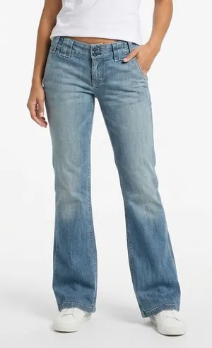 7 For‎ All Mankind Vintage Y2K Flare Jeans Women’s Size 26 thumbnail 1