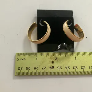 Lovely hoop earrings thumbnail 2
