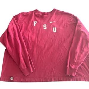 Nike Florida State University Women's Loose Fit Tee size XL thumbnail 1