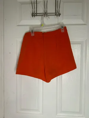 Orange tie up shorts Size XS thumbnail 2