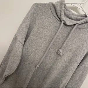 American Eagle Grey Funnel Neck Sweatshirt thumbnail 2