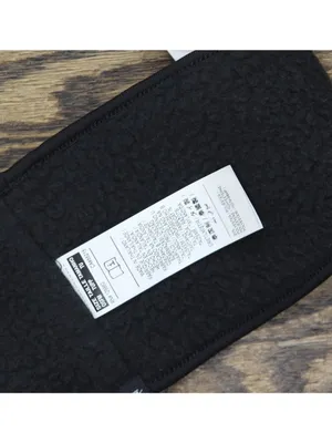 NWT Nike Womens Headband Club Fleece N.100.4360.0 Black / White thumbnail 6