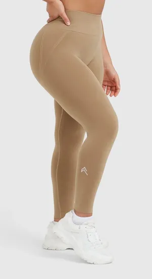 Oner Active EFFORTLESS SEAMLESS LEGGINGS Color: Dune Brown thumbnail 3