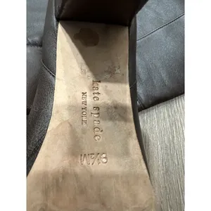 Kate Spade Shoes Womens Leather Size 9.5 M Brown Knee High Heeled‎ Boots thumbnail 2
