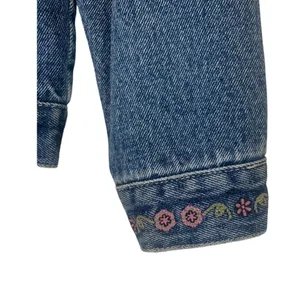 Vintage Disney Winnie The Pooh Embroidered Jean Jacket Size Small thumbnail 8