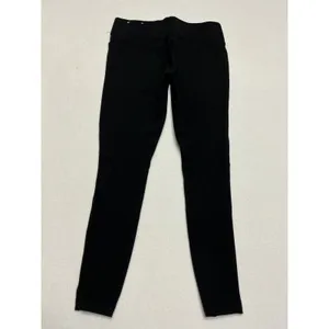 LOFT Outlet Womens XS Black Leggings Stretch Skinny Pull On Pants 0644 thumbnail 2