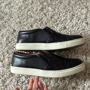 a new day Black Quilted Slip-On Loafers thumbnail 3