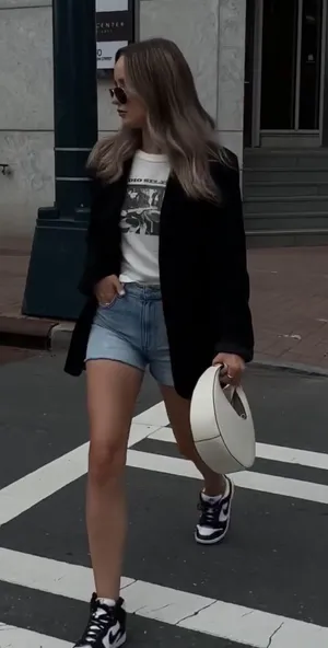 Aritzia Denim Shorts thumbnail 5