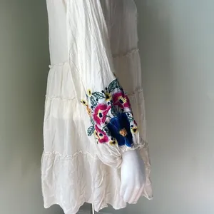 Free People Spell on You Embroidered Keyhole Dress Floral size XS thumbnail 7
