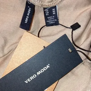 Vero Moda Tan Brown Mink Panda Off The Shoulder Long Sleeve Top Blouse Shirt v6x thumbnail 4