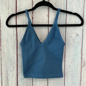 NWOT FP Movement happiness runs v neck tank- no logo thumbnail 6