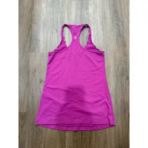 Lululemon Womens Magenta‎ Purple Racerback Yoga Tank Top Scoop Neck Size6 thumbnail 2