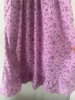 ON 34th Pink Floral Smocked Maxi Dress Small Cottagecore Prairie Cotton Feminine thumbnail 4