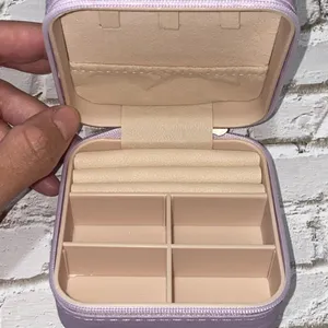 Colorful Tweed Jewelry Box thumbnail 3
