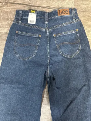 Lee Legendary Style High Rise Wide Leg Crop Jeans Size 2 Medium NWT thumbnail 8