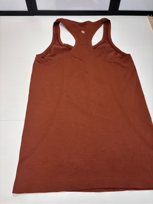 Lululemon Swiftly Tech Racerback Tank Top Autumn Terracotta Burnt Orange Shade thumbnail 2