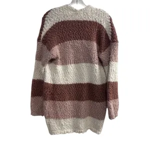 Altar'd State‎ Women's Striped Open Front Cardigan Sweater Size S/M thumbnail 2