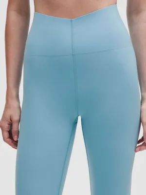 Lululemon Glow Up Super-High-Rise Tight 28" Washed Blue size 6 NWT thumbnail 2