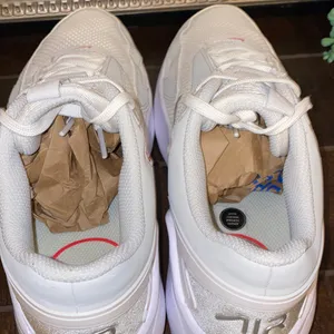 Nike Air Max Athletic Sneakers Bolt White Metallic Platinum Size 9 thumbnail 10